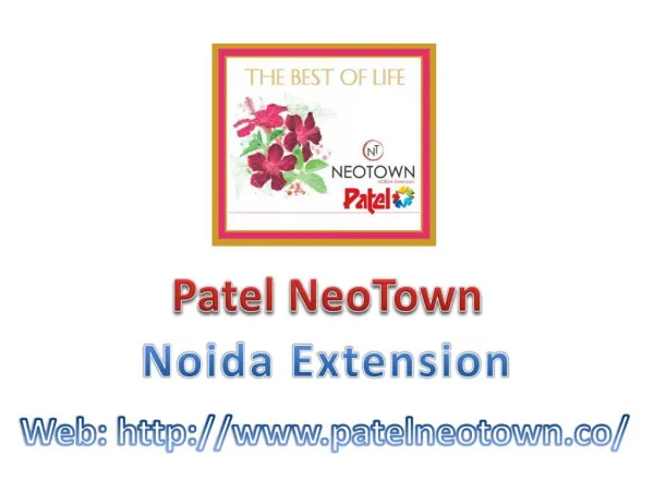 Patel NeoTown