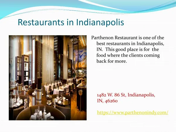 Restaurant-Indianapolis-Catering Services