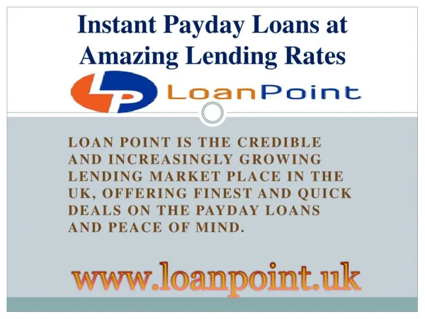 Instant Payday Loans Best Resource for Lending