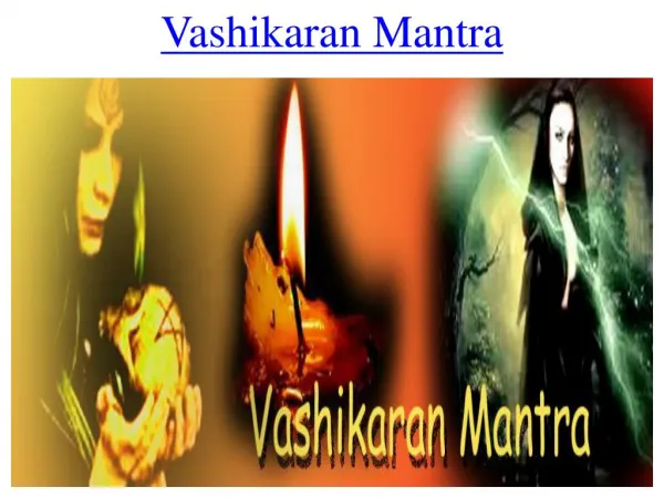 Vashikaran Mantra