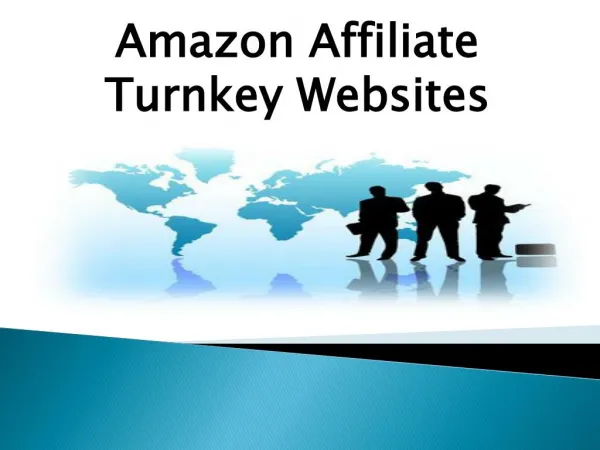 Amazon Affiliate Turnkey Websites