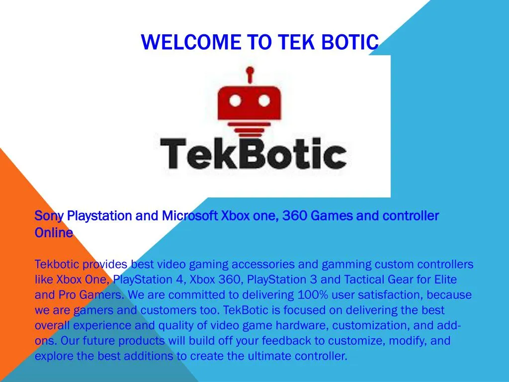 welcome to tek botic