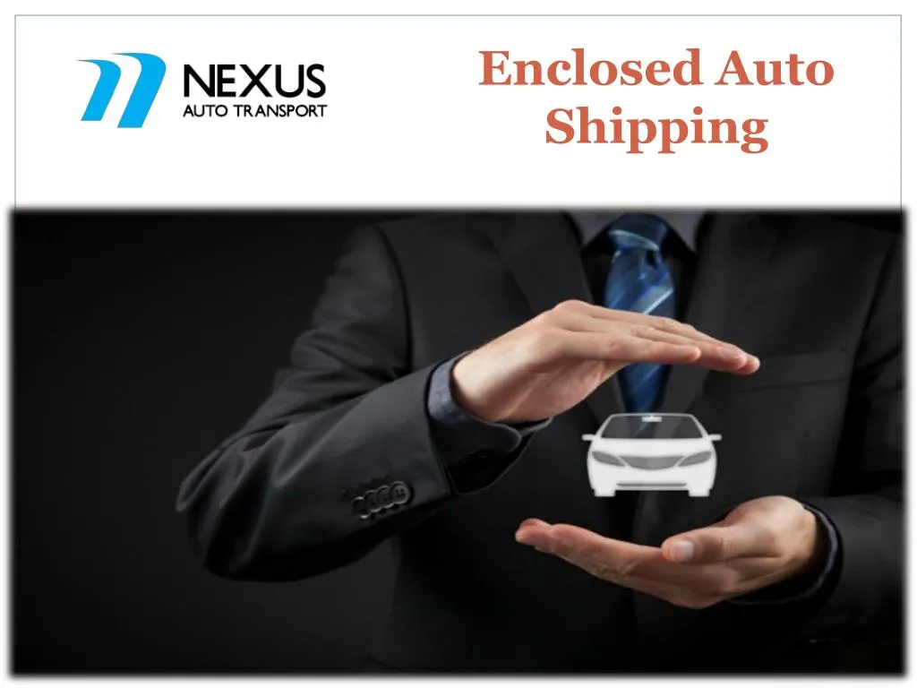enclosed auto shipping