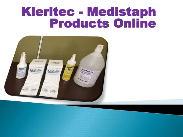 Kleritec - Medistaph Products Online