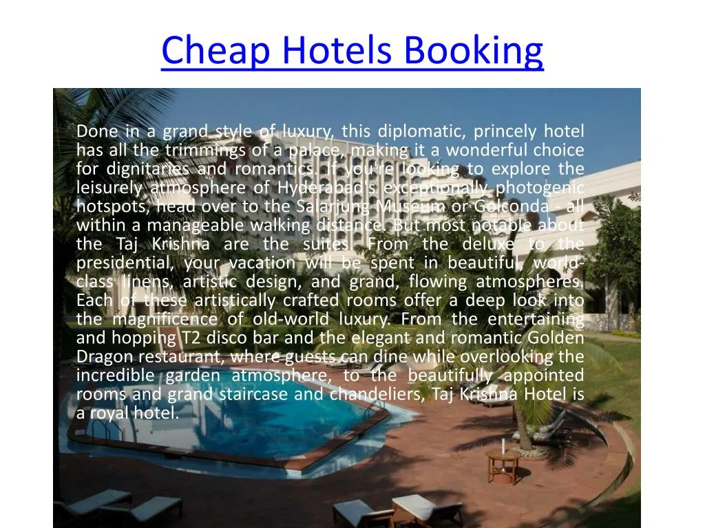 cheap hotels booking