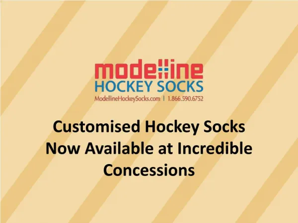 Customised Hockey Socks Now available at Incredible Concessions