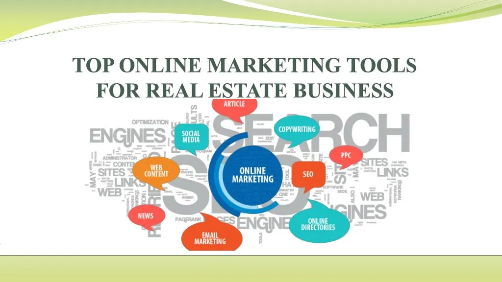 top online marketing tools for real estate business
