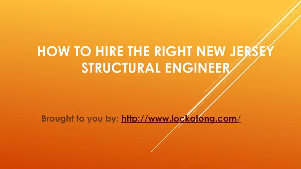 how to hire the right new jersey structural engineer