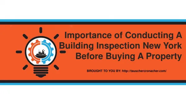 Importance of Conducting A Building Inspection New York Before Buying