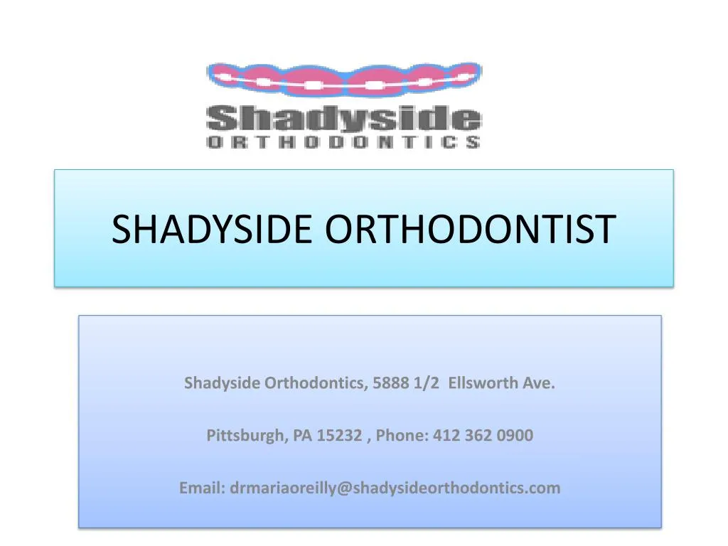 shadyside orthodontist