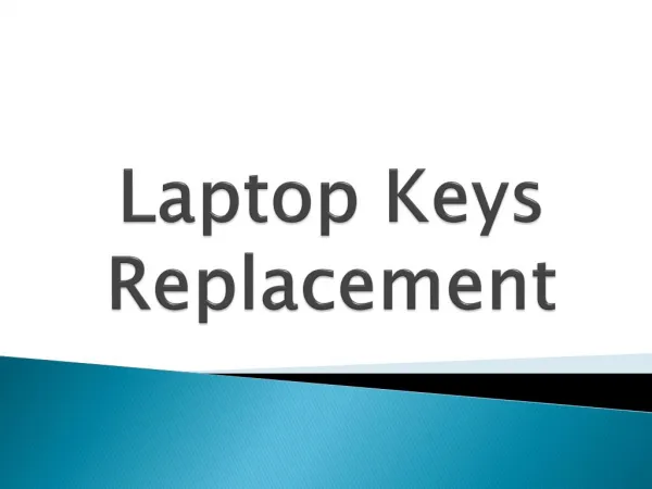 Laptop Keys Replacement