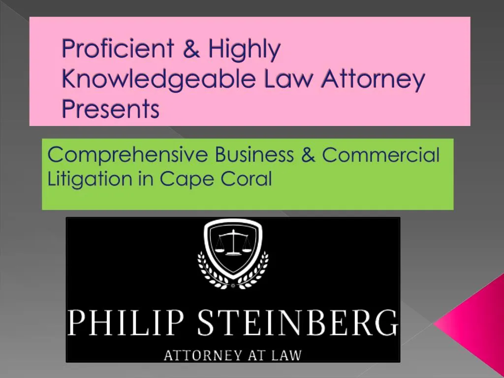 proficient highly knowledgeable law attorney presents