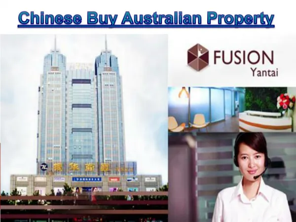Chinese Buy Australian Property