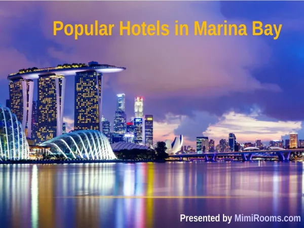 Hotels In Marina Bay