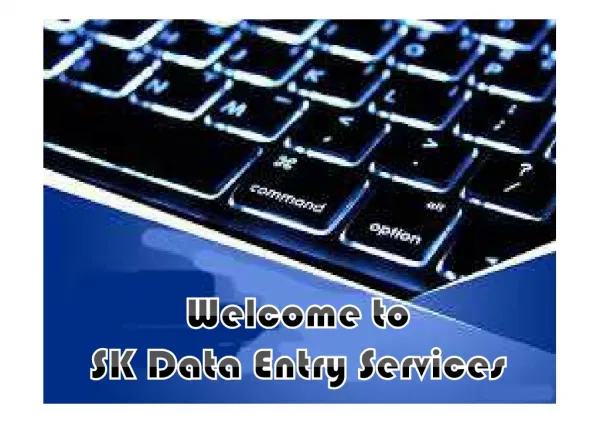 Best Data Entry Services