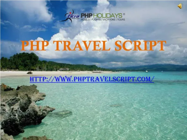 Fascinating Features PHP Travel Script developed by Eicra Soft