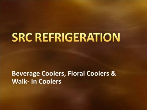SRC-Floral Coolers