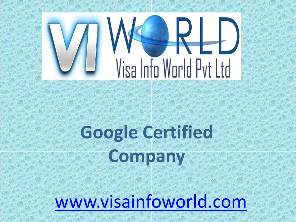 google certified company