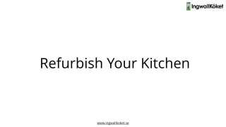 Kitchen Renovation Services - slide 1