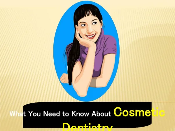 All About Cosmetic Dentistry