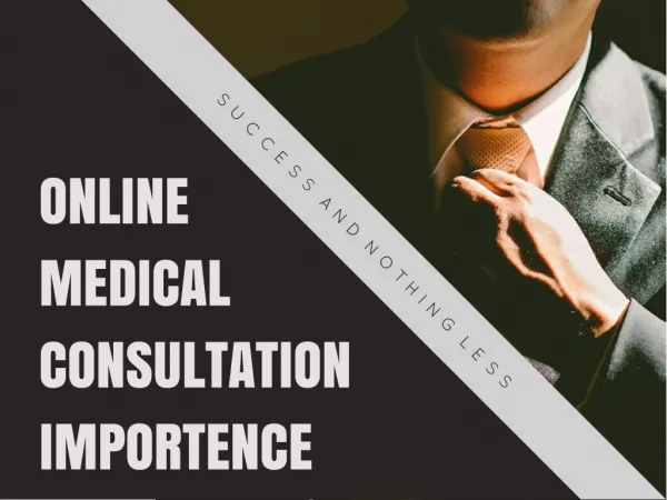 Online Medical Consultation Importence