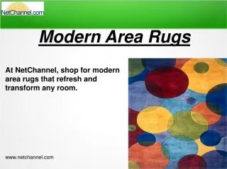 Modern Area Rugs - slide 1