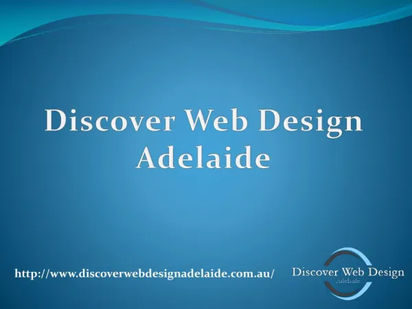 Web Design Services In Adelaide | Discover Web Design Adelaide