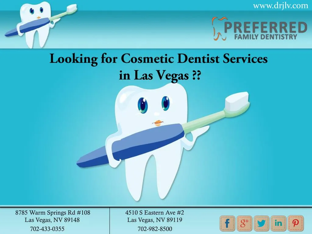 looking for cosmetic dentist services in las vegas