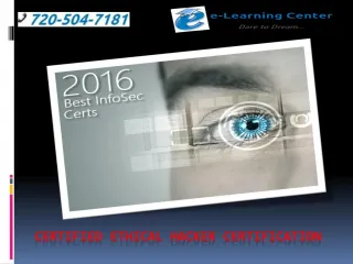 Top Certified Ethical Hacker Certification - slide 1