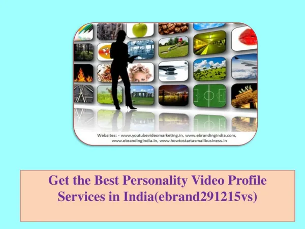 Get the Best Personality Video Profile Services in India