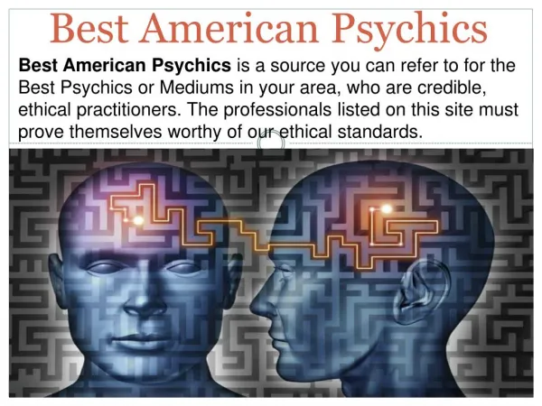 Online Best Psychics: Best American Psychics