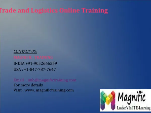 Microsoft Dynamics AX Trade and Logistics Online Training in UK
