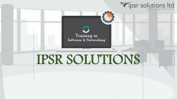 Ipsr Solutions | Training Program