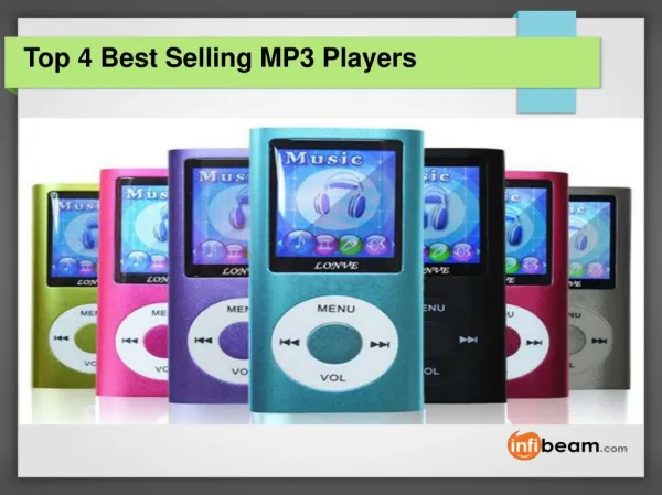 Top 4 Best Selling MP3 Players