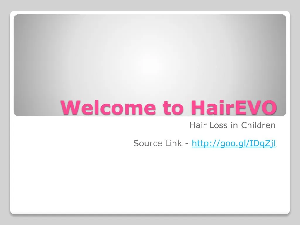 welcome to hairevo