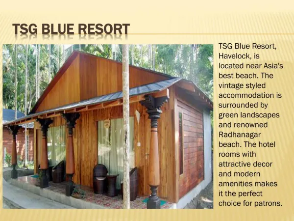 TSG Blue Resort