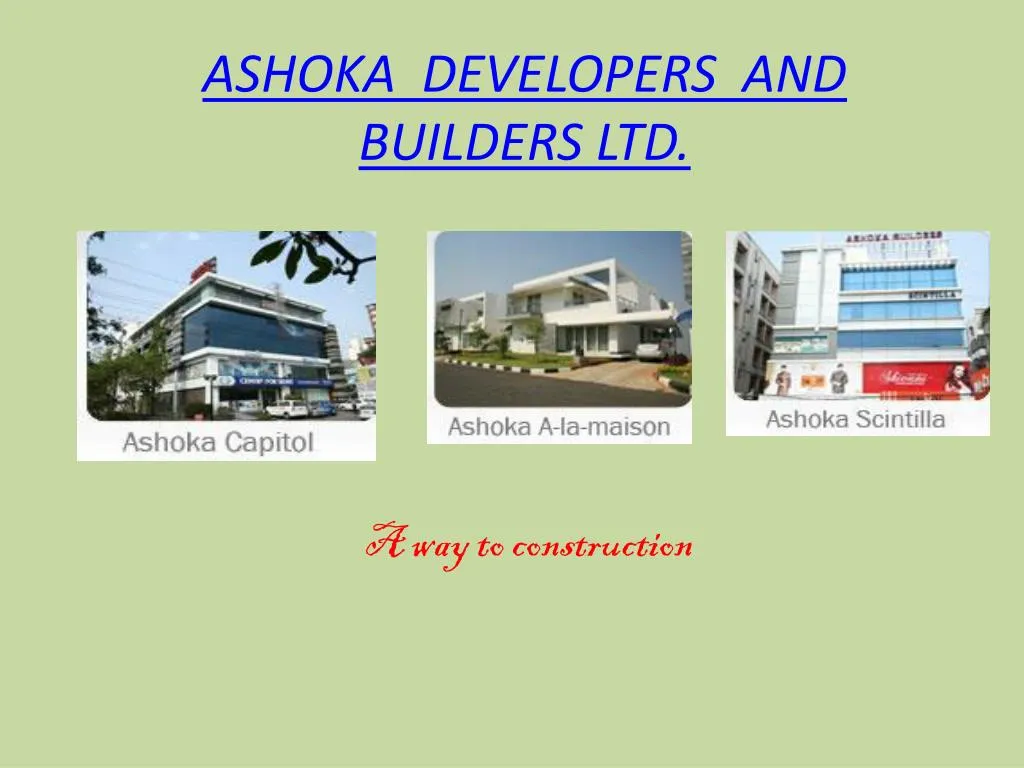 ashoka developers and builders ltd