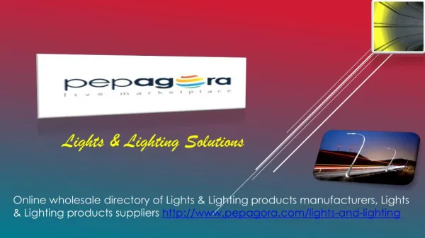 Buy Sell Light- lighting solutions Online b2b Products, Manufacturers , Dealers & Supplies