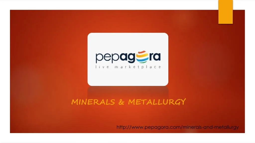 minerals metallurgy