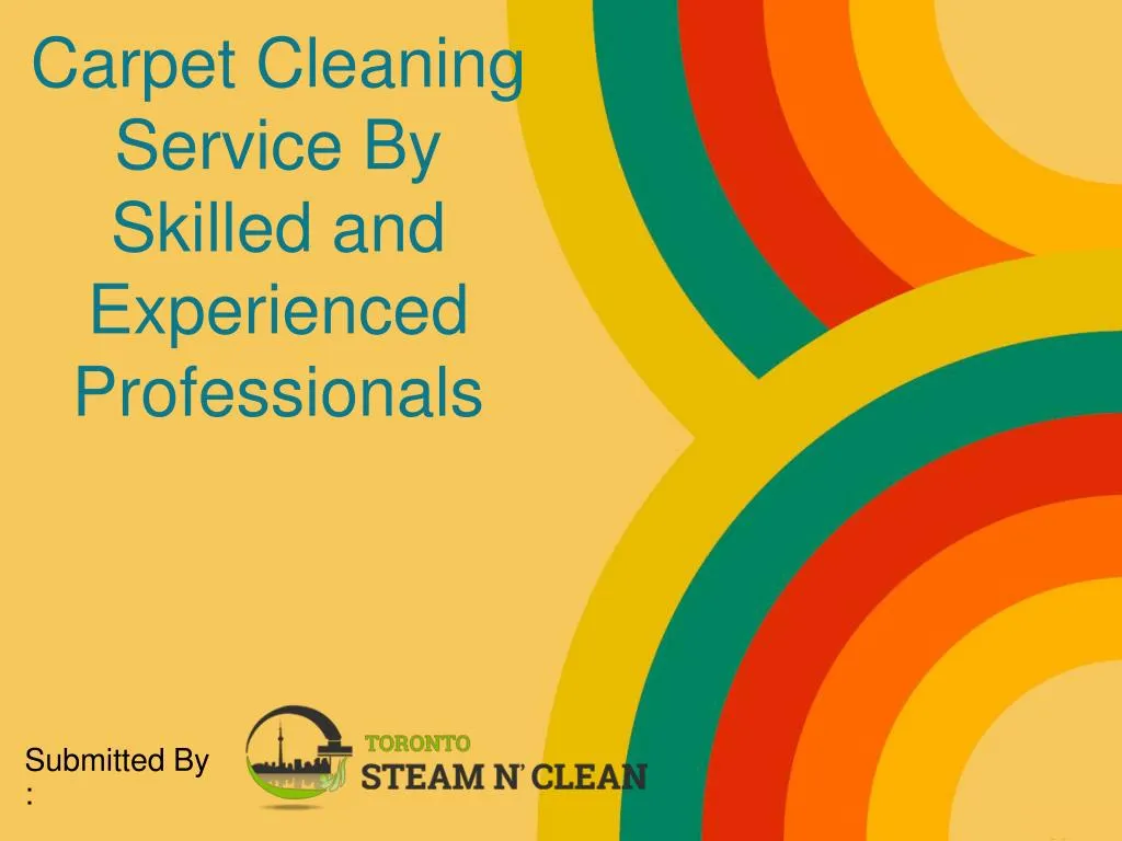 carpet cleaning service by skilled and experienced professionals