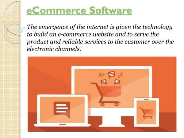 ecommerce software