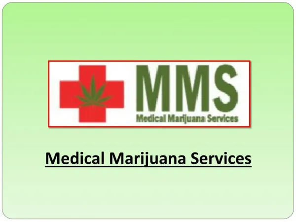 Treat Your Disease with Medical Marijuana Services