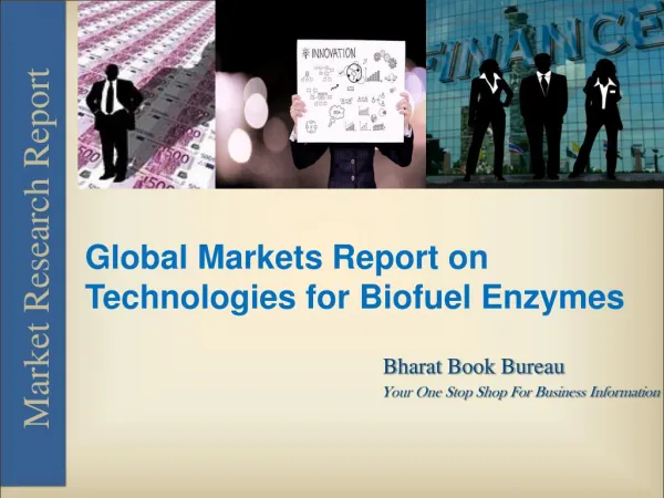 Global Markets Report on Technologies for Biofuel Enzymes