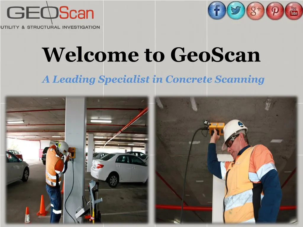 a leading specialist in concrete scanning