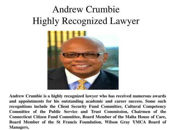Andrew Crumbie