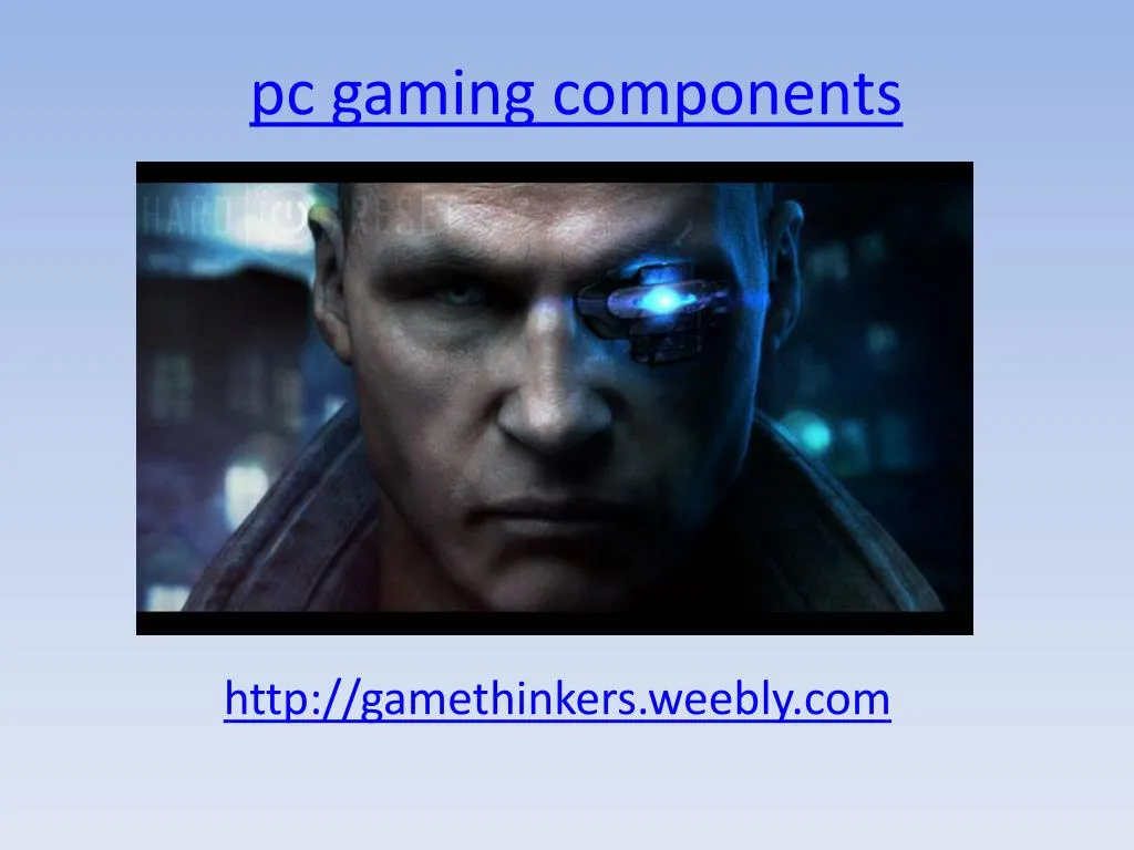 pc gaming components