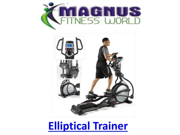 Fitness World Gym Equipment | Elliptical Trainer Online Sale India