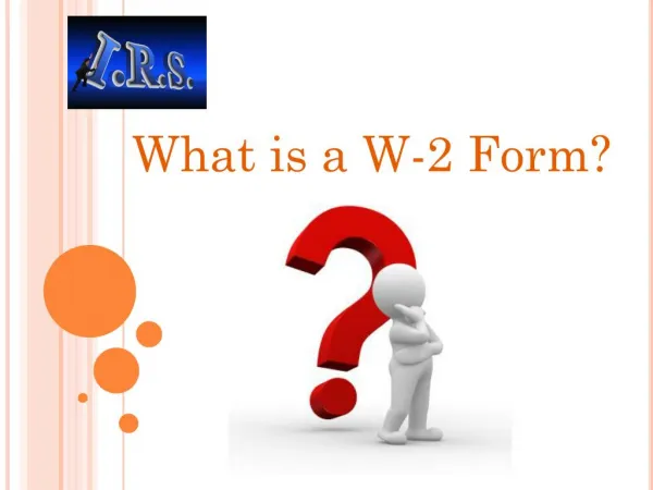 Information about IRS Form W-2