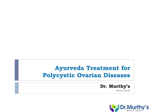 Ayurveda treatment for Polycystic Ovarian Syndrome/ Disease