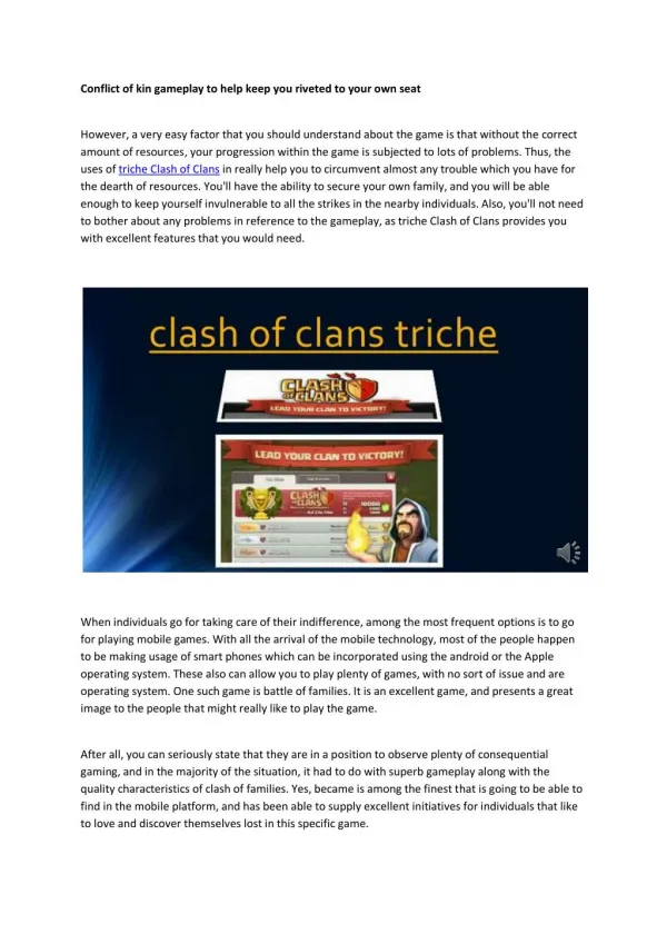 Triche Clash of Clans